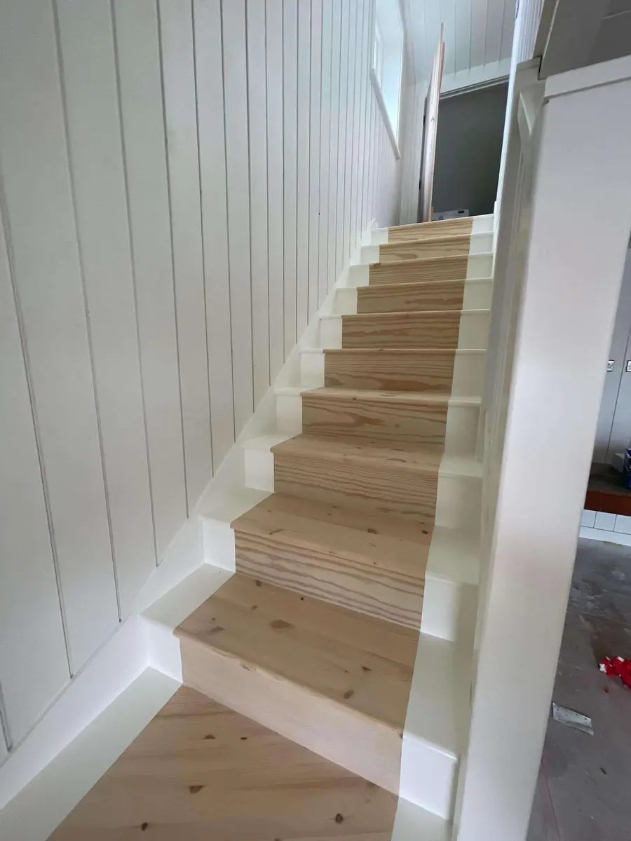 Timber-clad interior, Chapel Porth