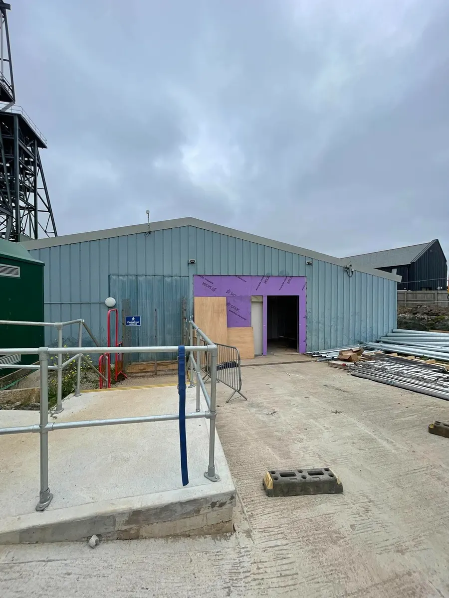 Above-ground facilities, South Crofty Mine