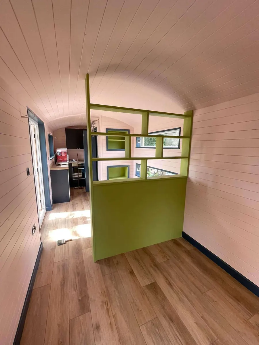 Shepherd's hut interior, St Erth
