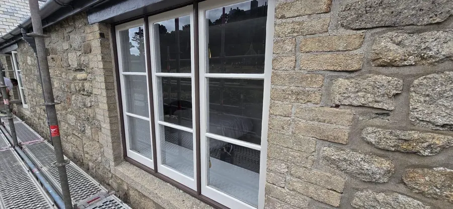 Window restoration and exterior decorating, St Michael's Mount, photo 14