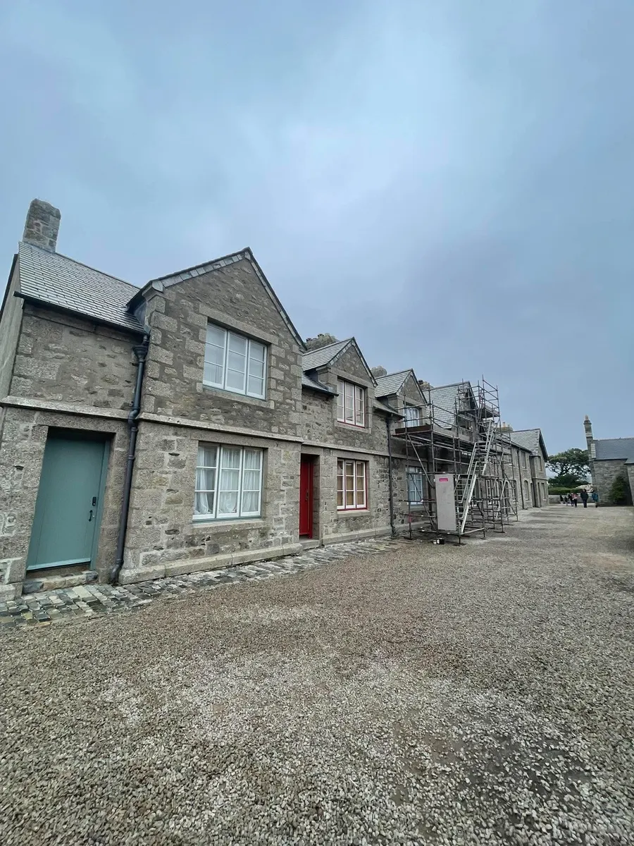 Window restoration and exterior decorating, St Michael's Mount, photo 15