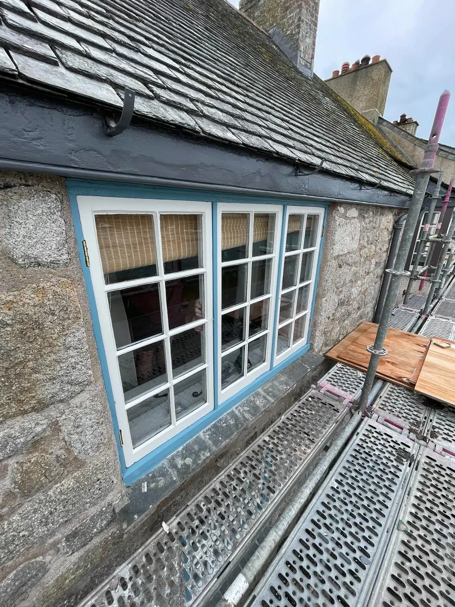 Window restoration and exterior decorating, St Michael's Mount, photo 3