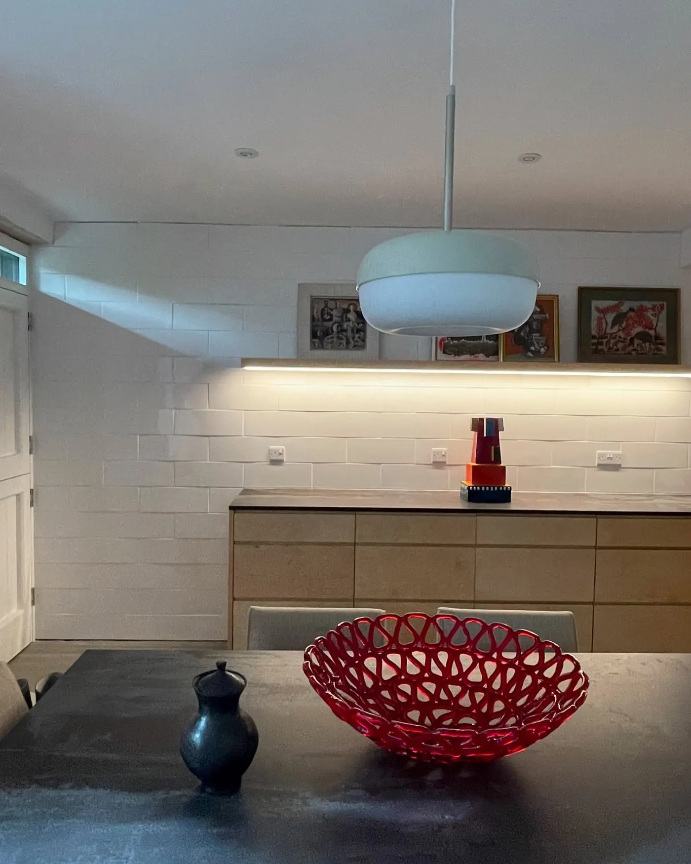 Newly decorated kitchen